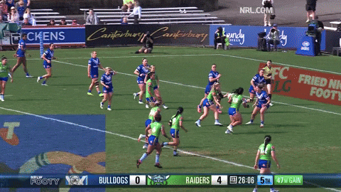 Womens Rugby League Nrl GIF by Canberra Raiders