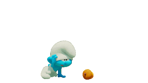Fall Fail Sticker by Smurfs Movie