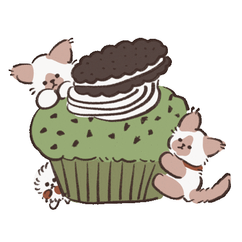 Happy Birthday Hello Sticker by koimoffee