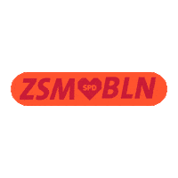 Zusammen Sticker by SPD Berlin