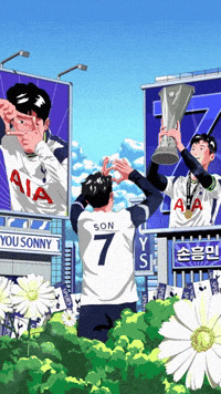 keanwei0304 football animation motion graphics tottenham GIF