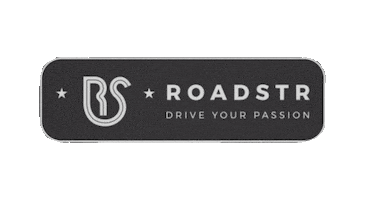 roadstr logo cars automotive license plate Sticker