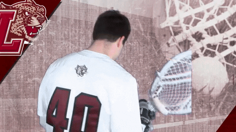 Mens Lacrosse Roll Pards GIF by Lafayette Leopards