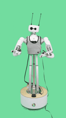 Disgusted Robot GIF by pollenrobotics