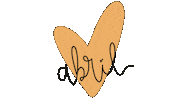 rabiscodajuoficial april mes abril rabiscodaju Sticker