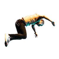 getfocused jump spin salto getfocused Sticker