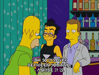 homer simpson gay GIF