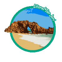 Pedra Furada Jericoacoara Sticker by Litoral Tur Jeri
