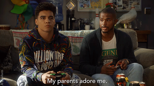Trevor Jackson Parents GIF by grown-ish