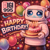Celebrate Happy Birthday GIF by Digi 995