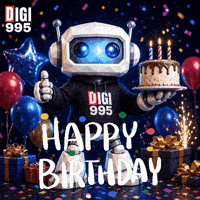 Celebrate Happy Birthday GIF by Digi 995