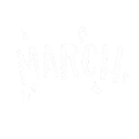 March Month Sticker
