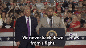 Donald Trump Fight GIF by PBS News