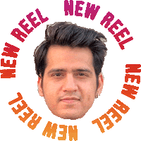 Prateek Saluja Sticker by BORN ON INSTAGRAM