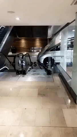 Car Crashes Through Window at Stratford Shopping Centre