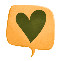 Heart Bubble Sticker by Cake Together