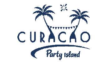 Caribbean Cura Sticker by Party Island Curacao