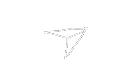 hildamotion giphyupload share airplane line art Sticker