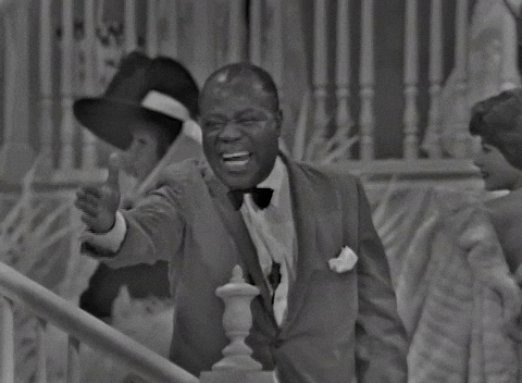 Louis Armstrong GIF by The Ed Sullivan Show