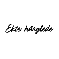 harpleie ekteharglede Sticker by tendenzno
