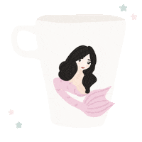 deseoconcedido new post cup handmade doll Sticker