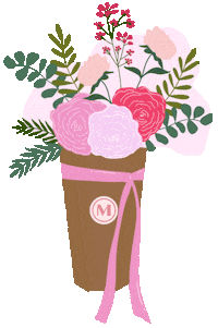 Flower Power Sticker by Mud Urban Flowers
