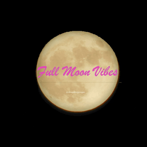 Full Moon GIF by CleopatrainVegas