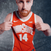 Basketball Noel GIF by Ohio State Athletics