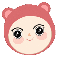 Happy Girl Sticker