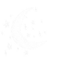 Moon Stars Sticker