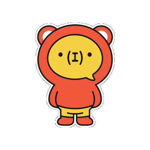 熊 Cava Sticker by 造咖