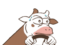 Farming Simulator Cow Sticker by Farming Simulator | Official Channel