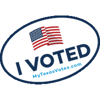 election voting Sticker by Texas Democrats