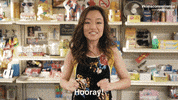 Andrea Bang Reaction GIF by Kim's Convenience