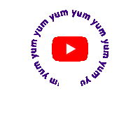 Fall Thank You Sticker by YouTube