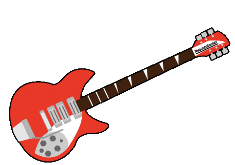 showshowmomAG giphyupload guitar airguitar エアギタ Sticker