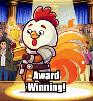 Award Show Celebration GIF by Zorooster