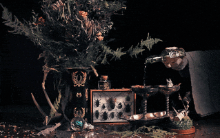 NightflareCreative art loop drink vintage GIF