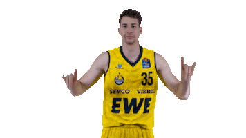Ewe Baskets Basketball Sticker by EWE Baskets Oldenburg
