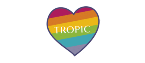 Love Is Love Pride Sticker by Tropic Skincare