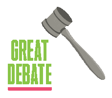 Argue The Great Debate Sticker by SYFY