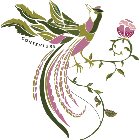 Bird Leaves Sticker by Contexture