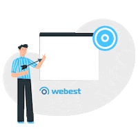 Work Office Sticker by webest