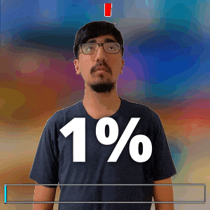 1 Bar One Percent GIF