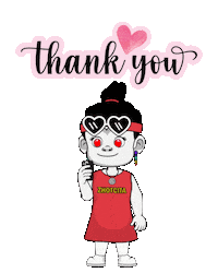 Thank U Sticker by Zhotcita