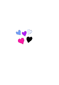 derpycatz love heart hearts lgbt Sticker