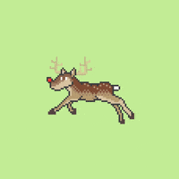 vitaminlondon game loop retro green GIF