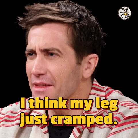 Leg Cramp - GIPHY Clips