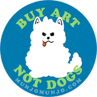 Angry Art Sticker by Munjo Munjo