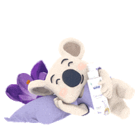 Navilababy lavender telon minyaktelon navila Sticker